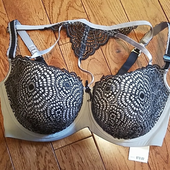 Other - Brand new gray bra with lace detail